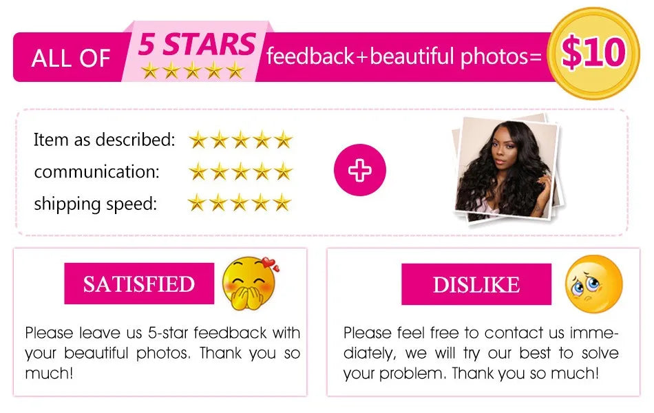 UNice Hair Drawstring Cap Kinky Straight V Part Wig & U Part Wig EasiContour 100% Human Hair Wigs No Glue Small Head Friendly