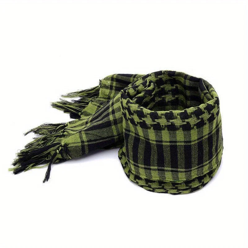 Military Tactical Desert Hijab Scarf Muslim Headscarf Islam Arab Keffiyeh Head Neck Scarves Wrap for Men and Women