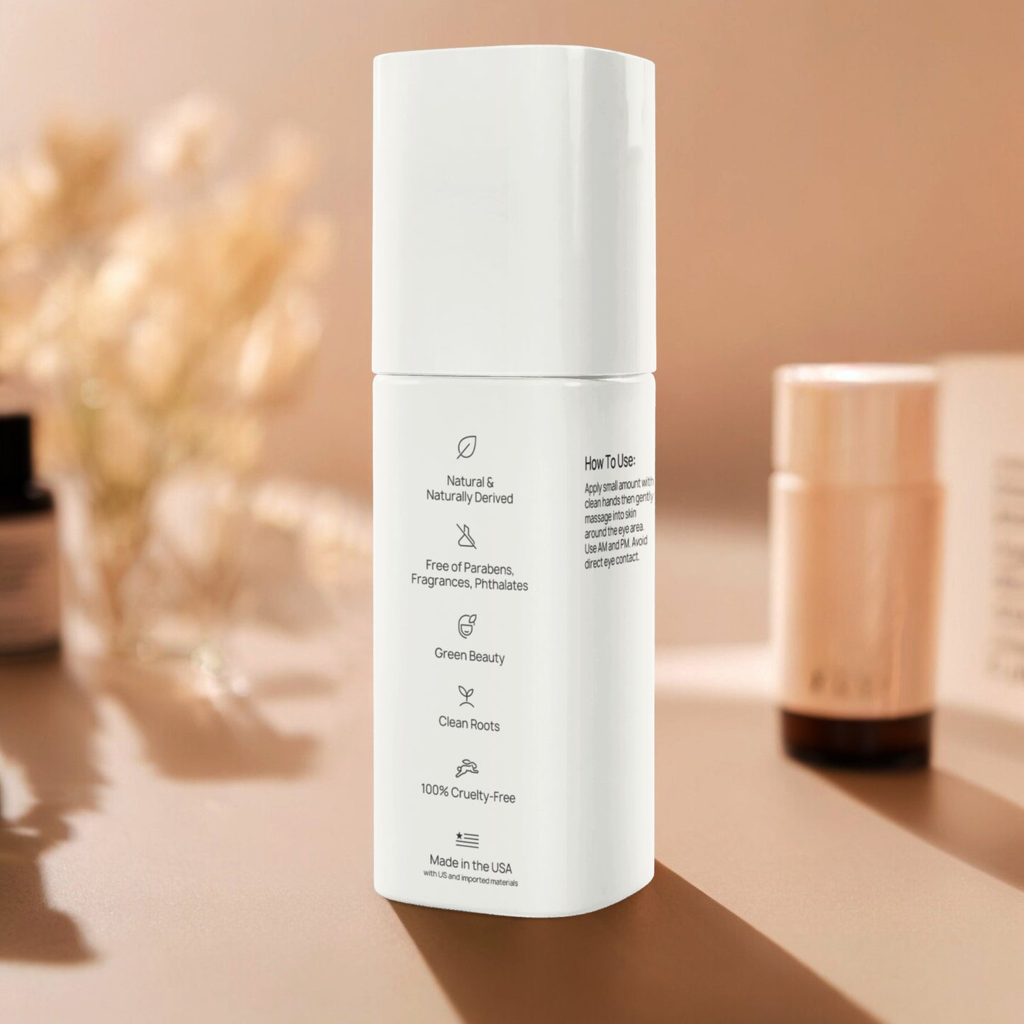 VEHAVEN ESSENTIAL Brighten+Firm Eye Serum: Intensive Renewal