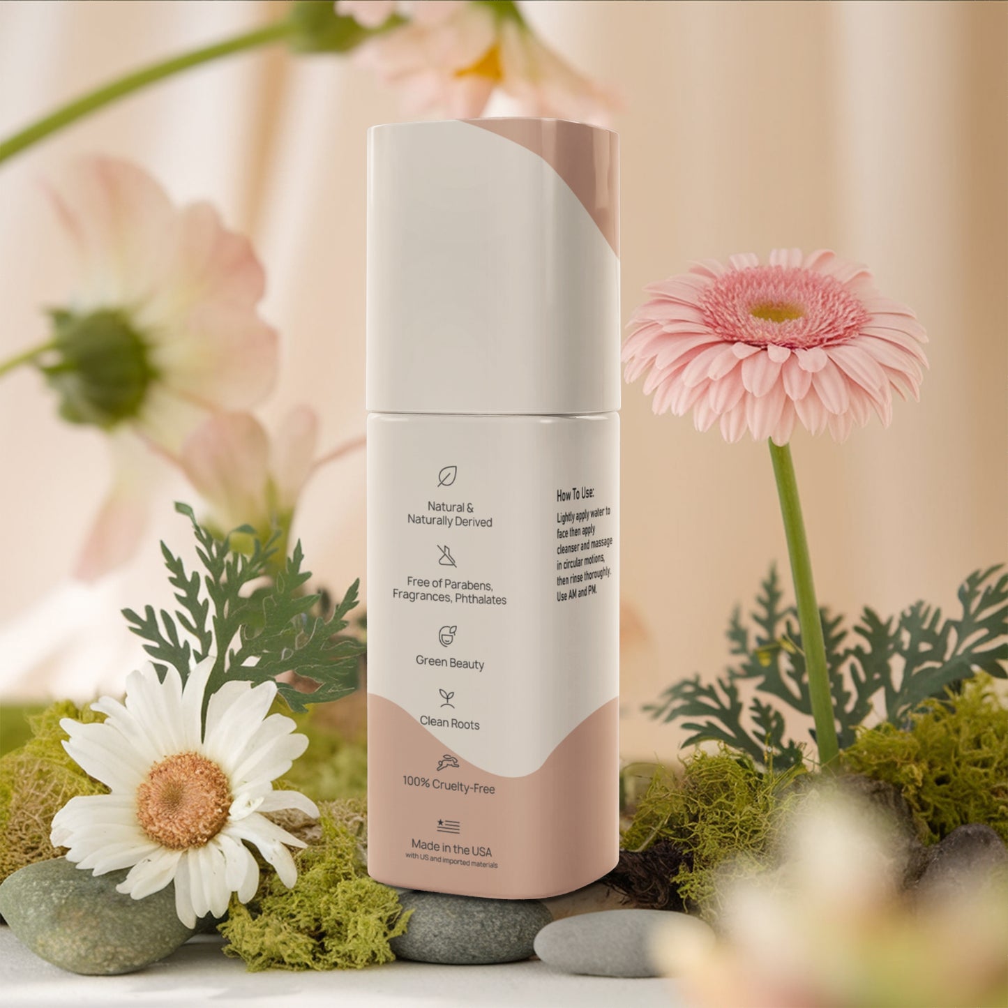 VEHAVEN ESSENTIALS Milky Oil Foaming Cleanser