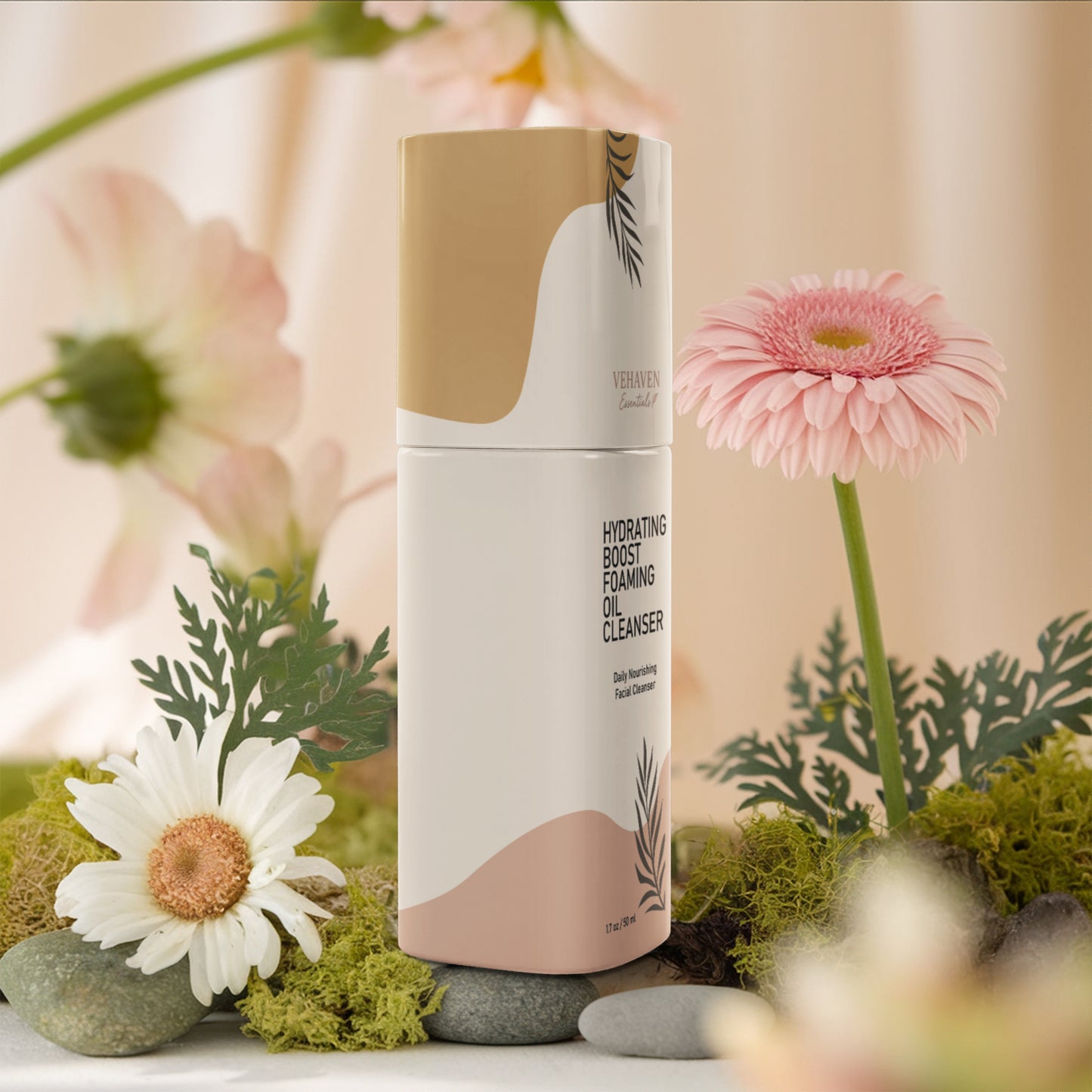 VEHAVEN ESSENTIALS Milky Oil Foaming Cleanser
