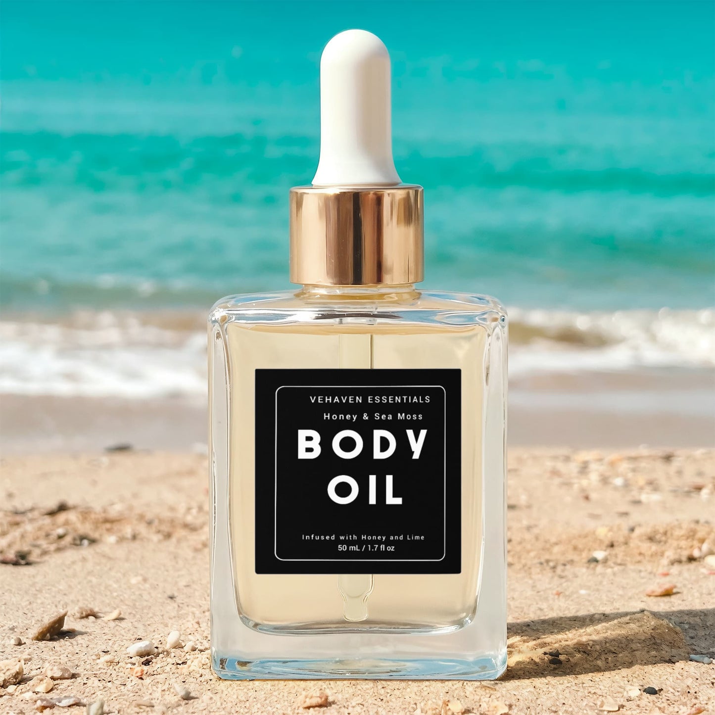 VEHAVEN ESSENTIALS Manuka Honey Sea Moss Post-Shave Oil