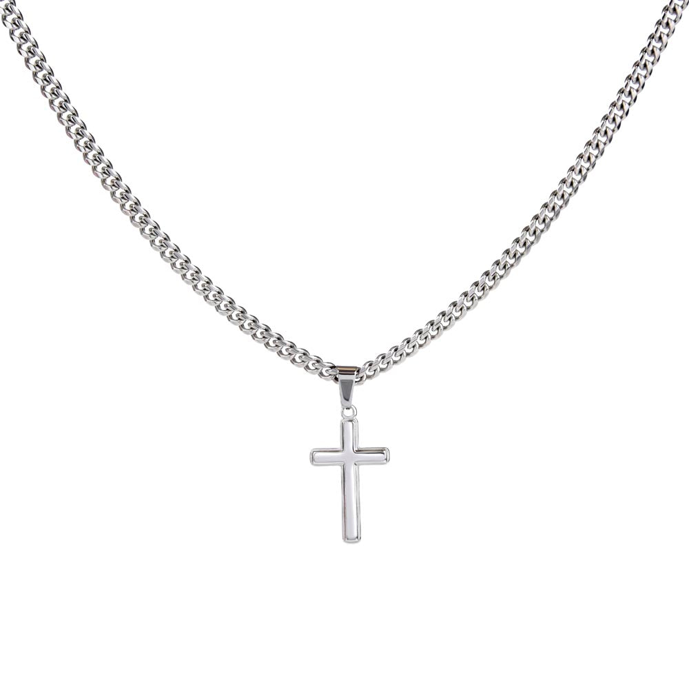 To My Son – Forever Loved Dad's Promise Necklace 18K ”