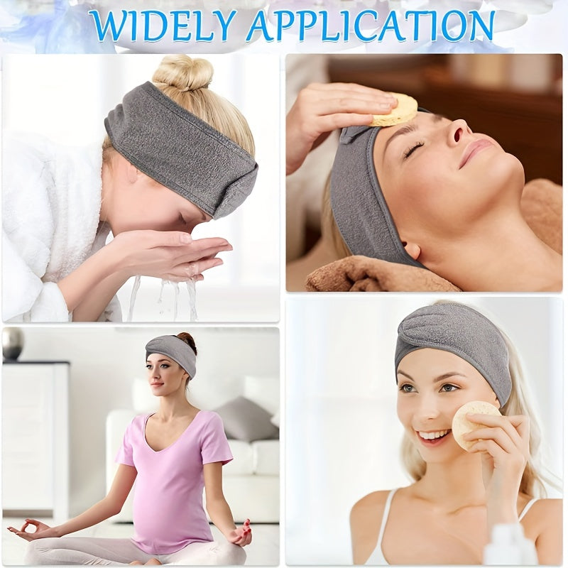 Womens Adjustable Comfort Hairband - Soft Non-slip Headscarf for Makeup, Yoga, Sports & More - Quick-Dry, Stylish, One-Size-Fits-All Beauty Essential for Active Living