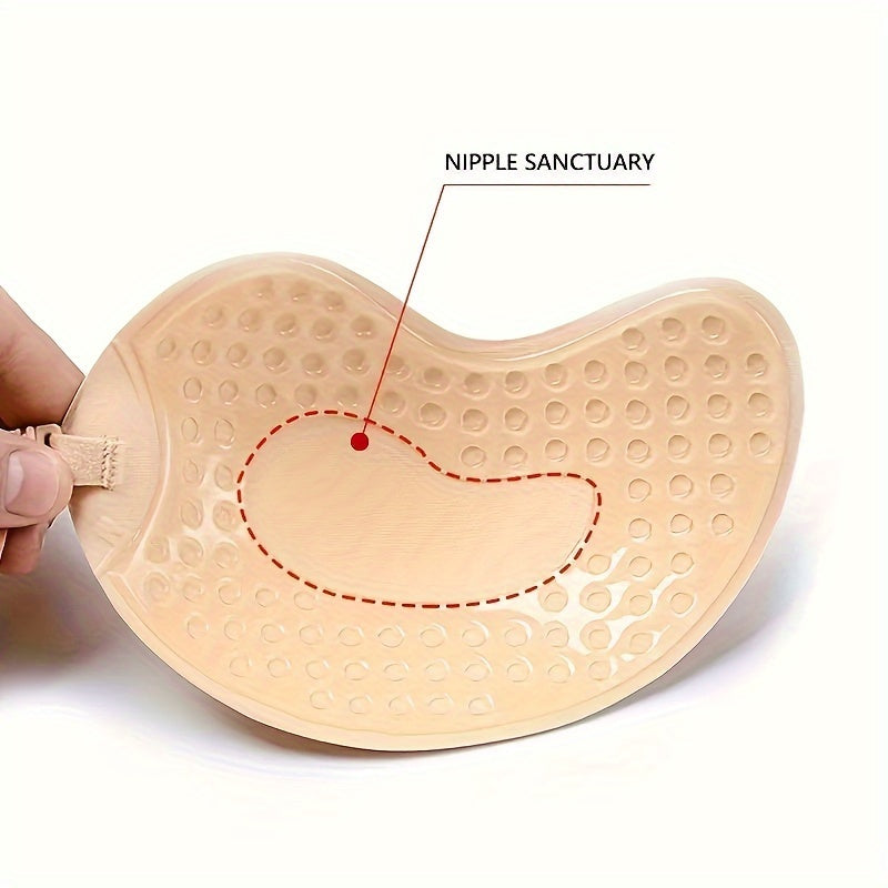 Ultra-Thin Silicone Nipple Covers - Self-Adhesive Push Up for a Seamless Look - Invisible Pasties, Perfect Womens Lingerie Accessories for Daily Wear or Special Occasions