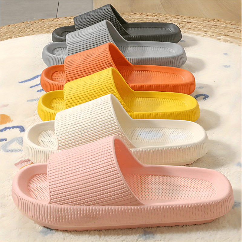 Comfort-Boosting Womens Sandals - Durable EVA, Indoor/Outdoor Versatility, Stylish Thick Sole Design