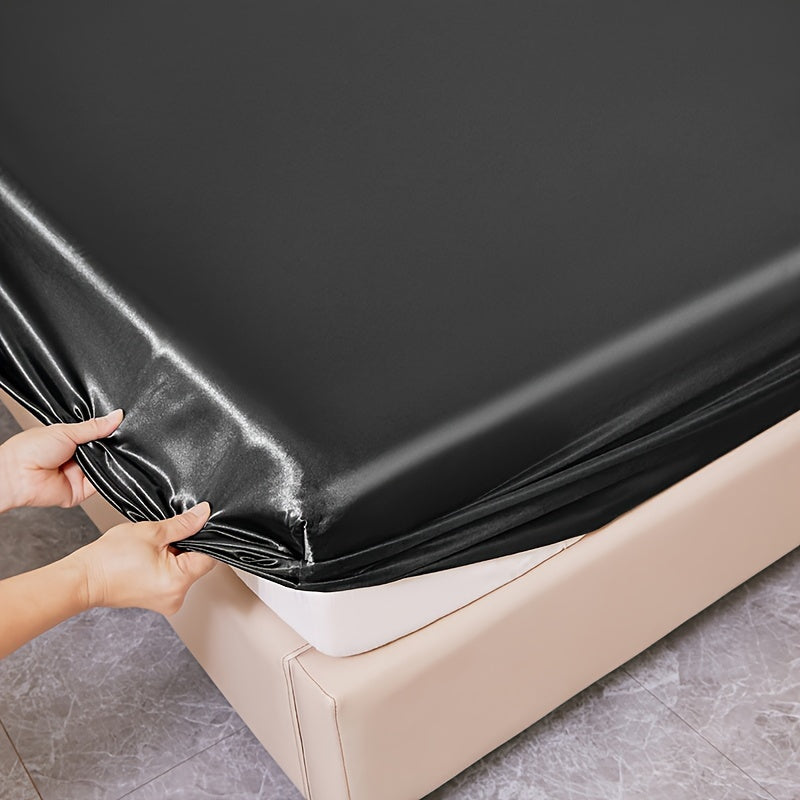 3/4 Pieces Of Solid Color Bed Sheets And Bed Skirts, 1/2 Pillowcases, A Set Of Three Or Four, Soft And Silky