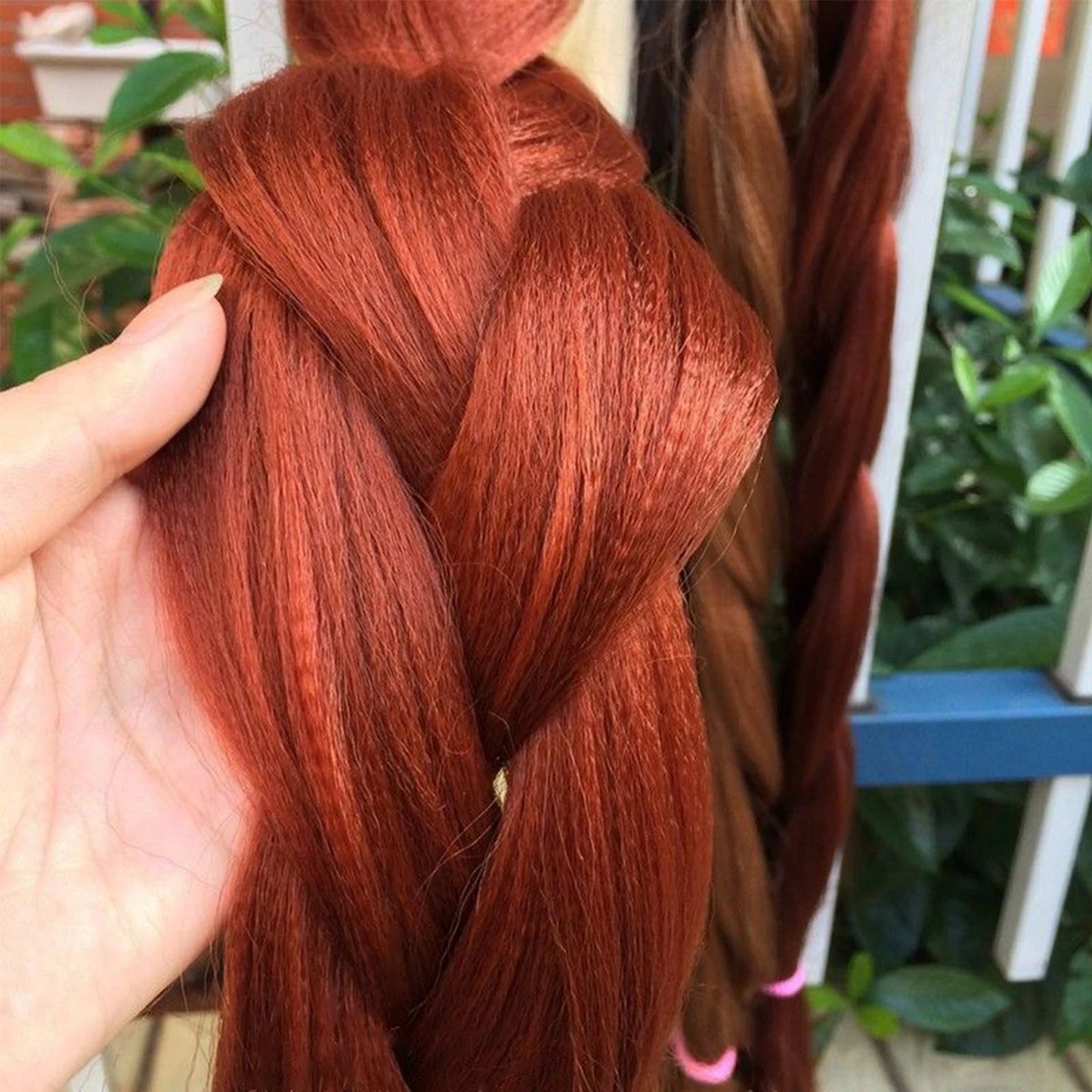 Fluffy Xpression Braiding Hair Crochet Hair Extensions For Women Kanekalon Pre Stretched Jumbo Braids Synthetic Hair Bundles