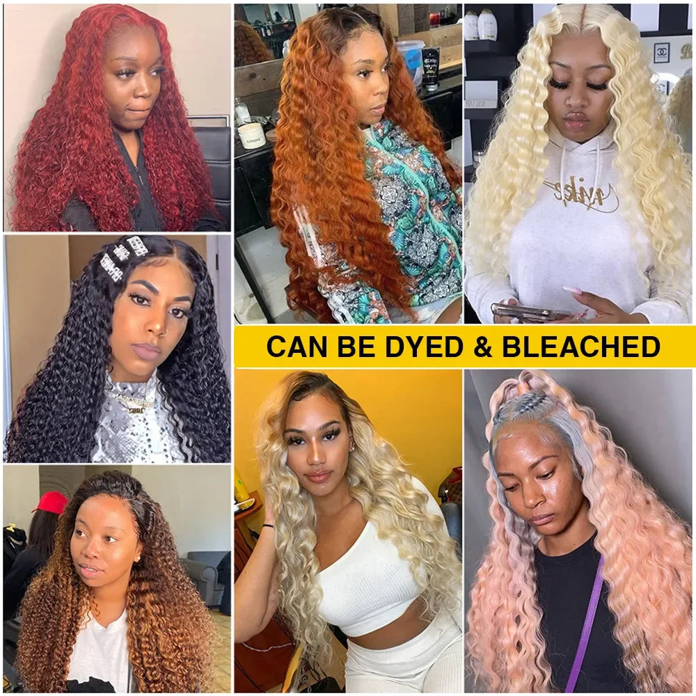 250 Density Invisi Strap 360 Full HD Lace Frontal Kinky Curly Wig Black Human Hair Drawstring Snug 30 inch Water Wig Glueless