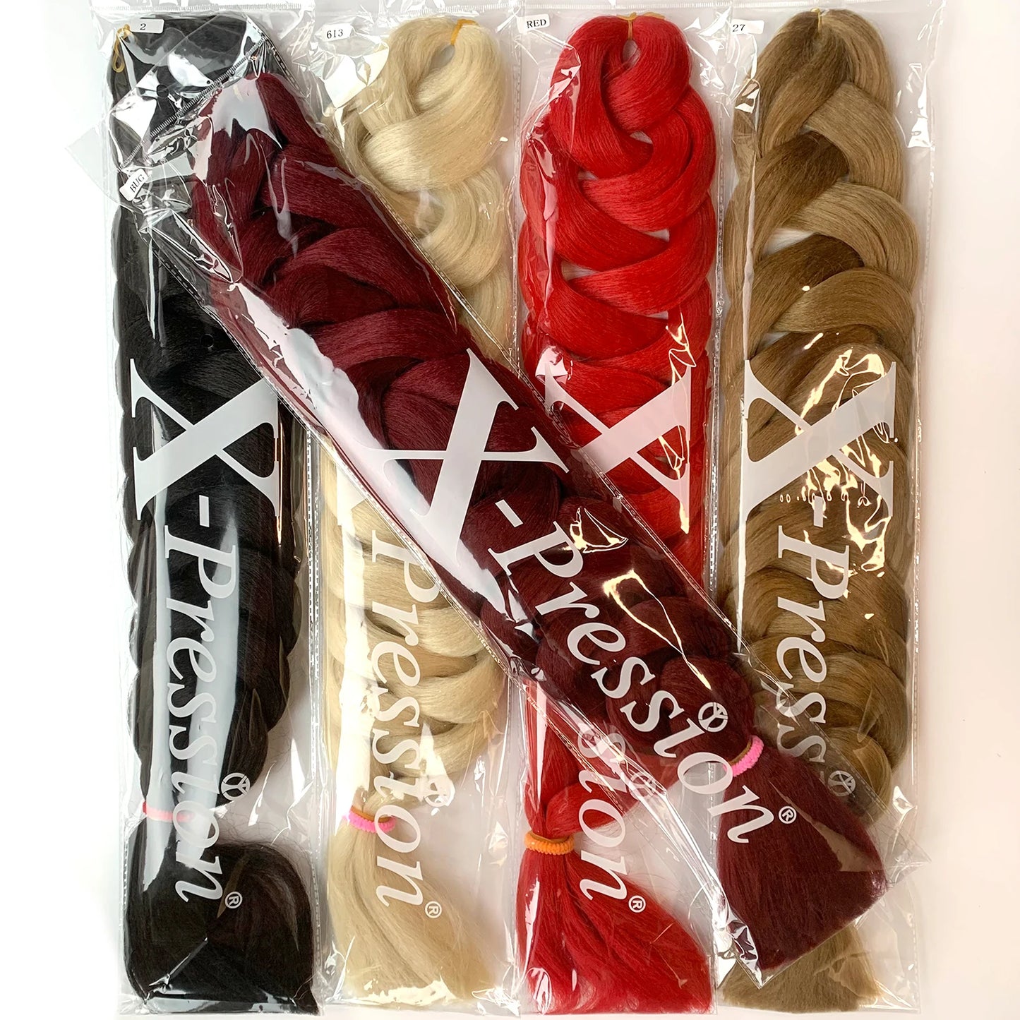 Kanekalon Braiding Hair Xpression Crochet Hair Expression Hair for Braids Faux Locs Women Jumbo Braids Synthetic Hair Extensions