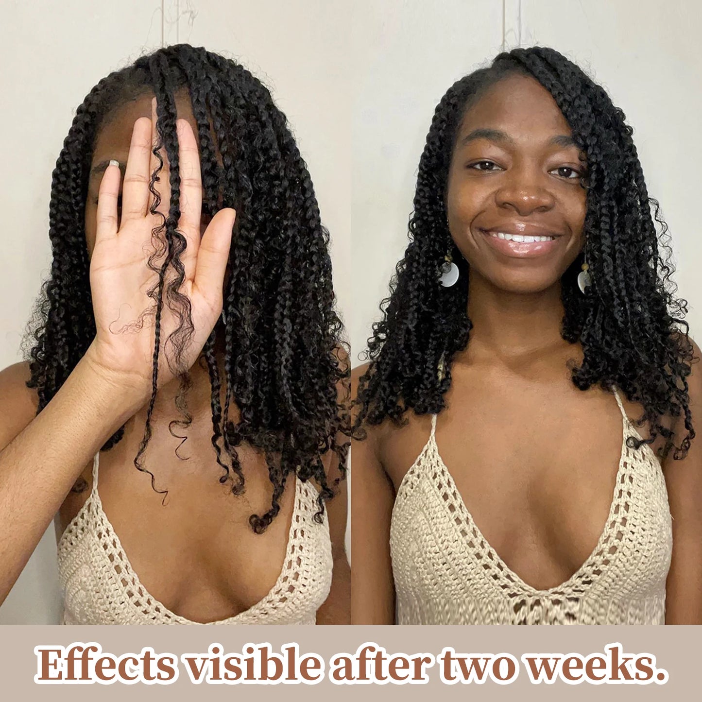 12 Inch Goddess Box Braids Crochet Hair Synthetic Bohemian Boho Crochet Box Braids With Curl Ends Box Braids Hair Extensions