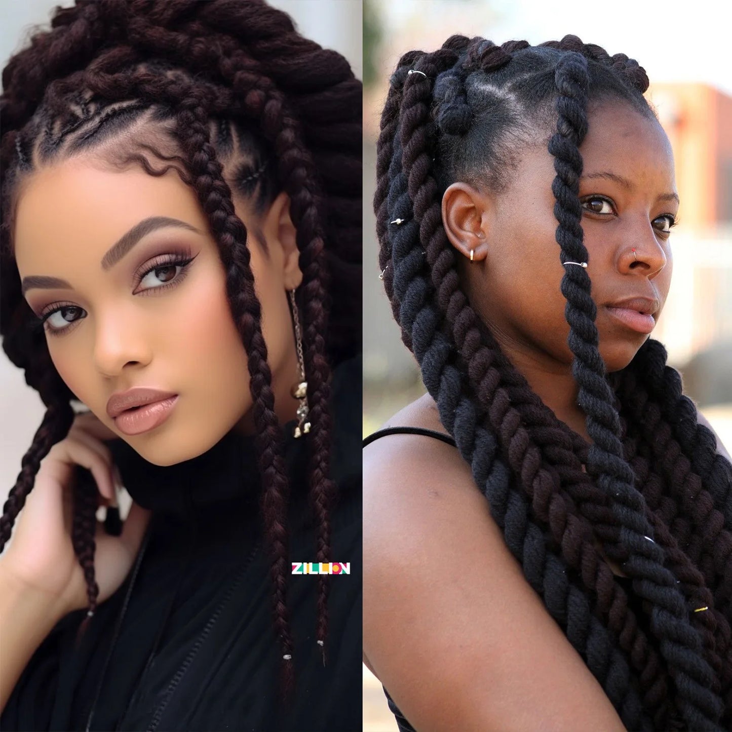 Fluffy Xpression Braiding Hair Crochet Hair Extensions For Women Kanekalon Pre Stretched Jumbo Braids Synthetic Hair Bundles