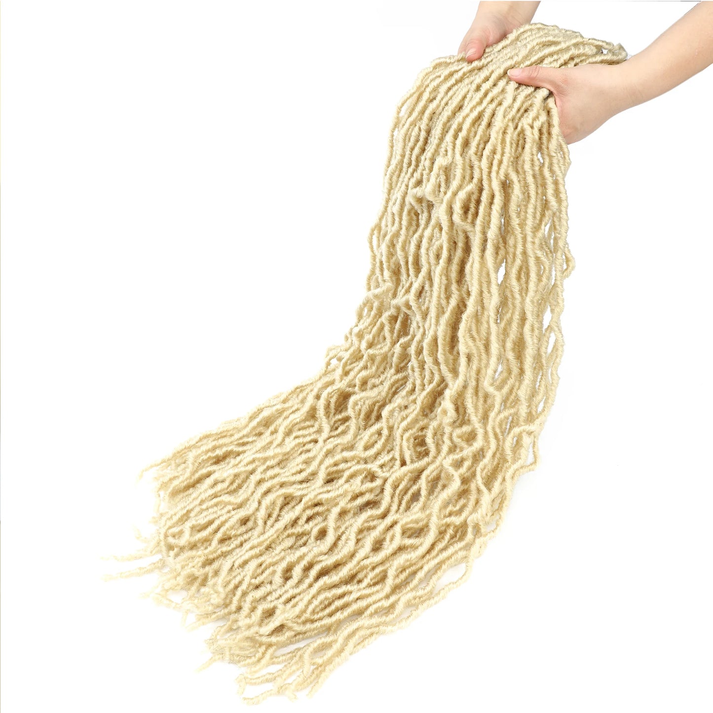Karida 36 Inch Faux Locs Crochet Hair Extensions For Women Synthetic Soft Locs Crochet Braids Dreadlocks Hair Extensions