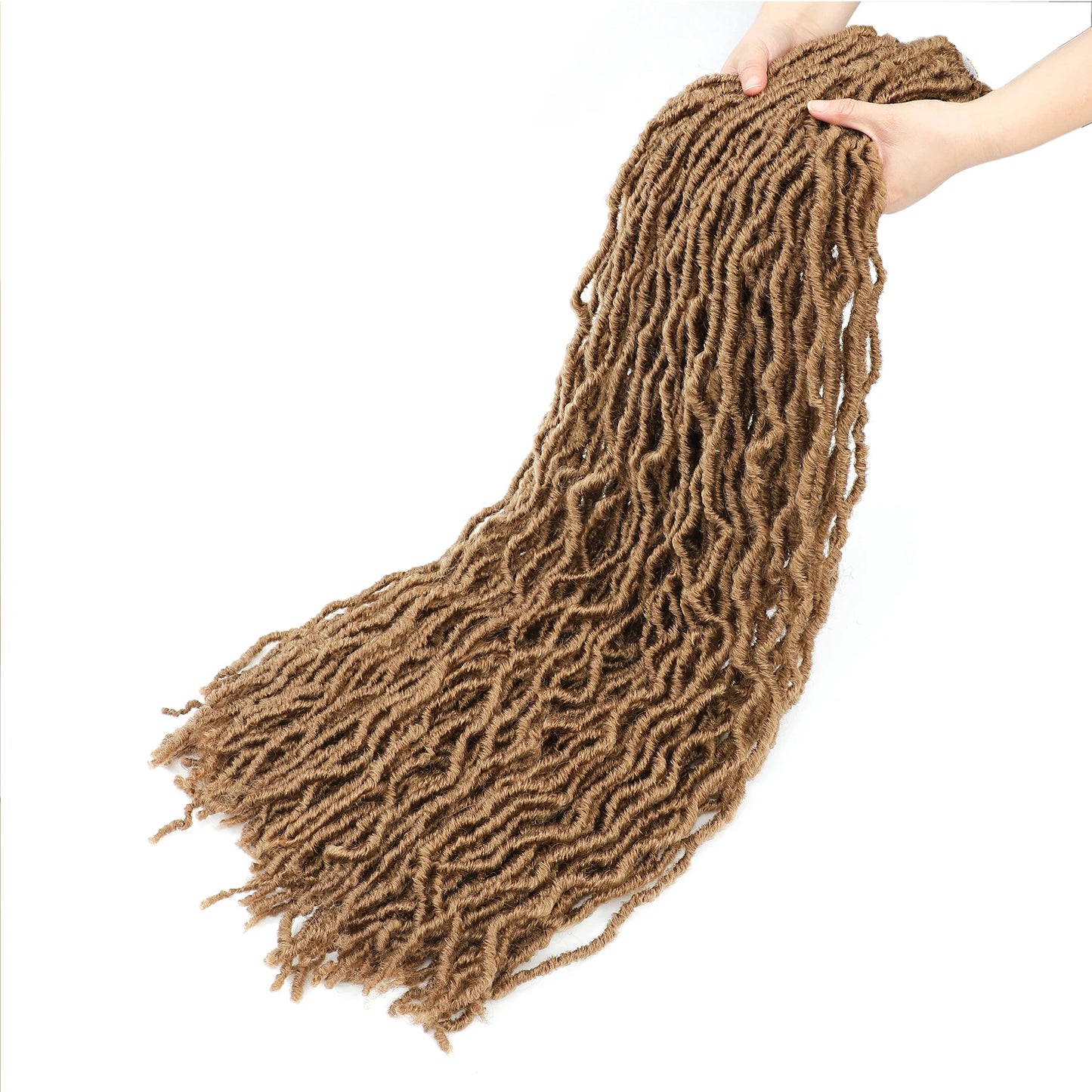 Karida 36 Inch Faux Locs Crochet Hair Extensions For Women Synthetic Soft Locs Crochet Braids Dreadlocks Hair Extensions