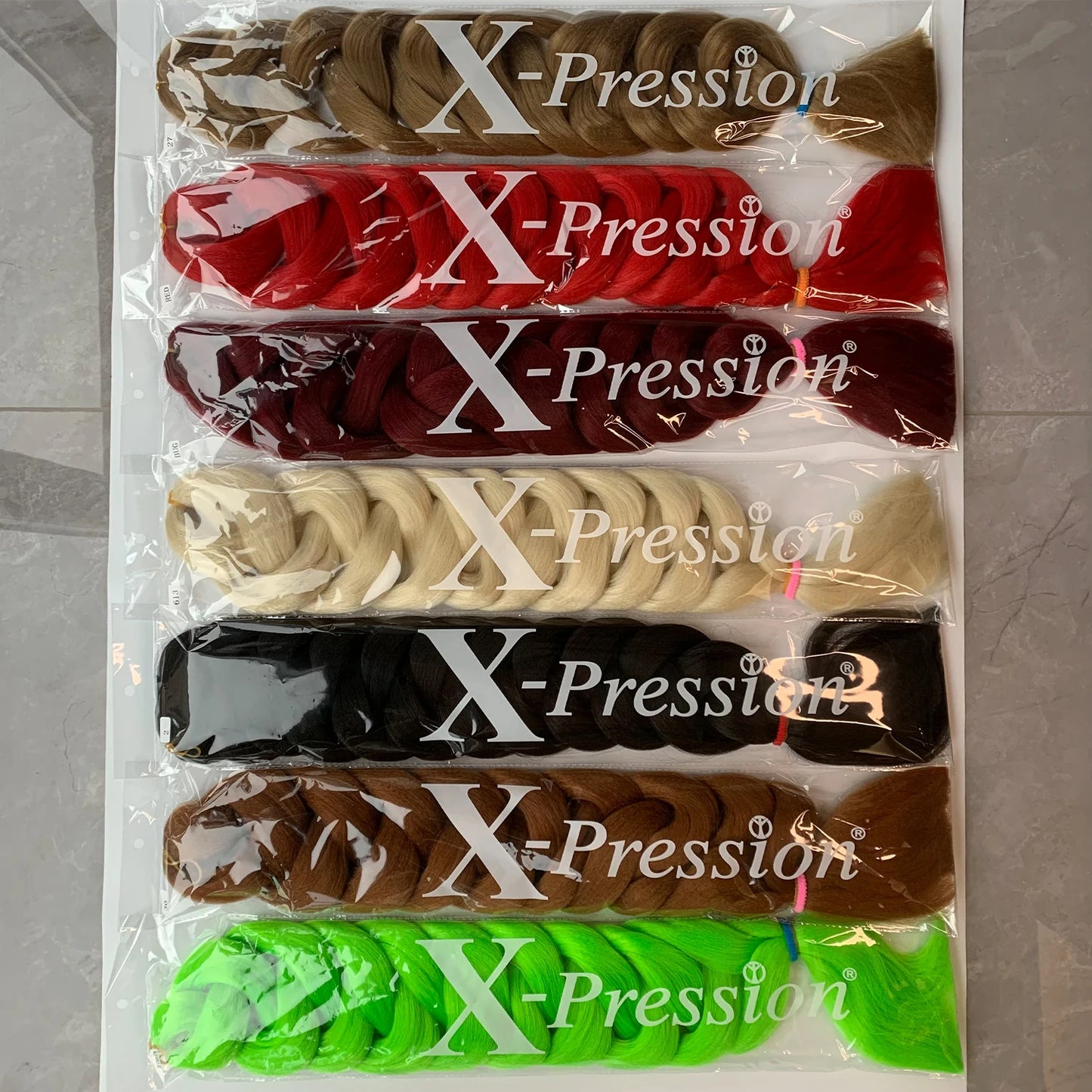 Fluffy Xpression Braiding Hair Crochet Hair Extensions For Women Kanekalon Pre Stretched Jumbo Braids Synthetic Hair Bundles