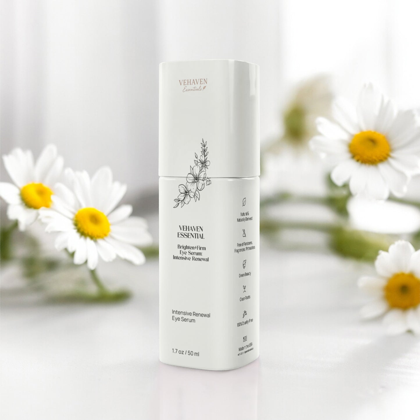 VEHAVEN ESSENTIAL Brighten+Firm Eye Serum: Intensive Renewal