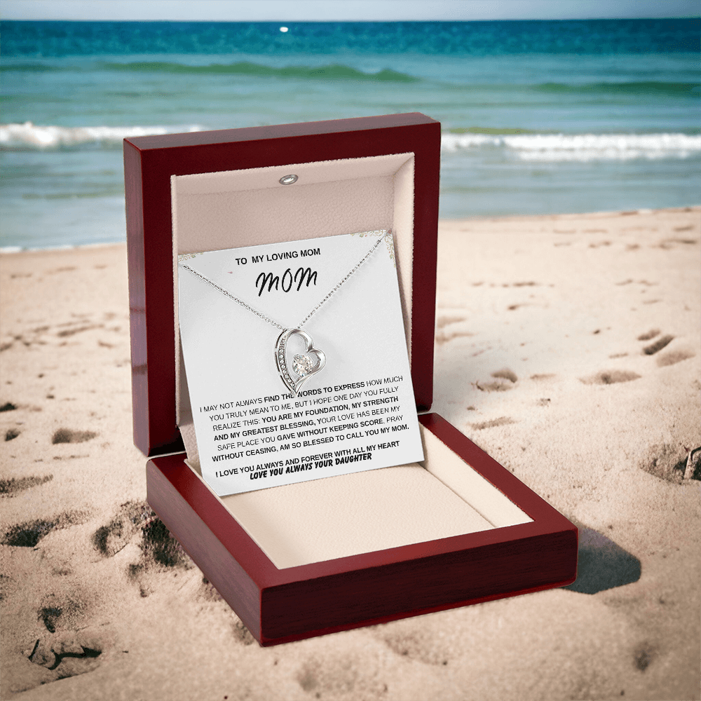 To My Mom – Forever Loved  Emotional Gift She'll Treasure
