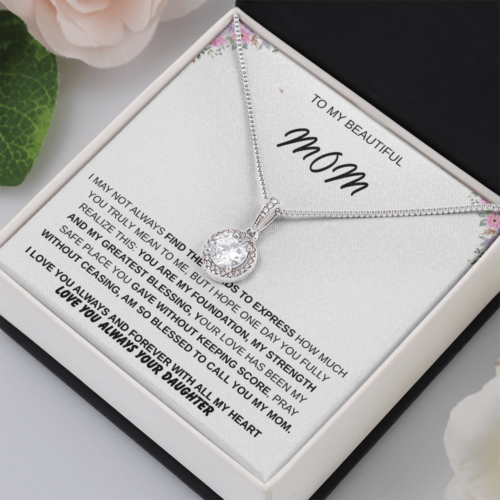 To My Mom – A Love That Lasts Forever | Meaningful Keepsake Gift