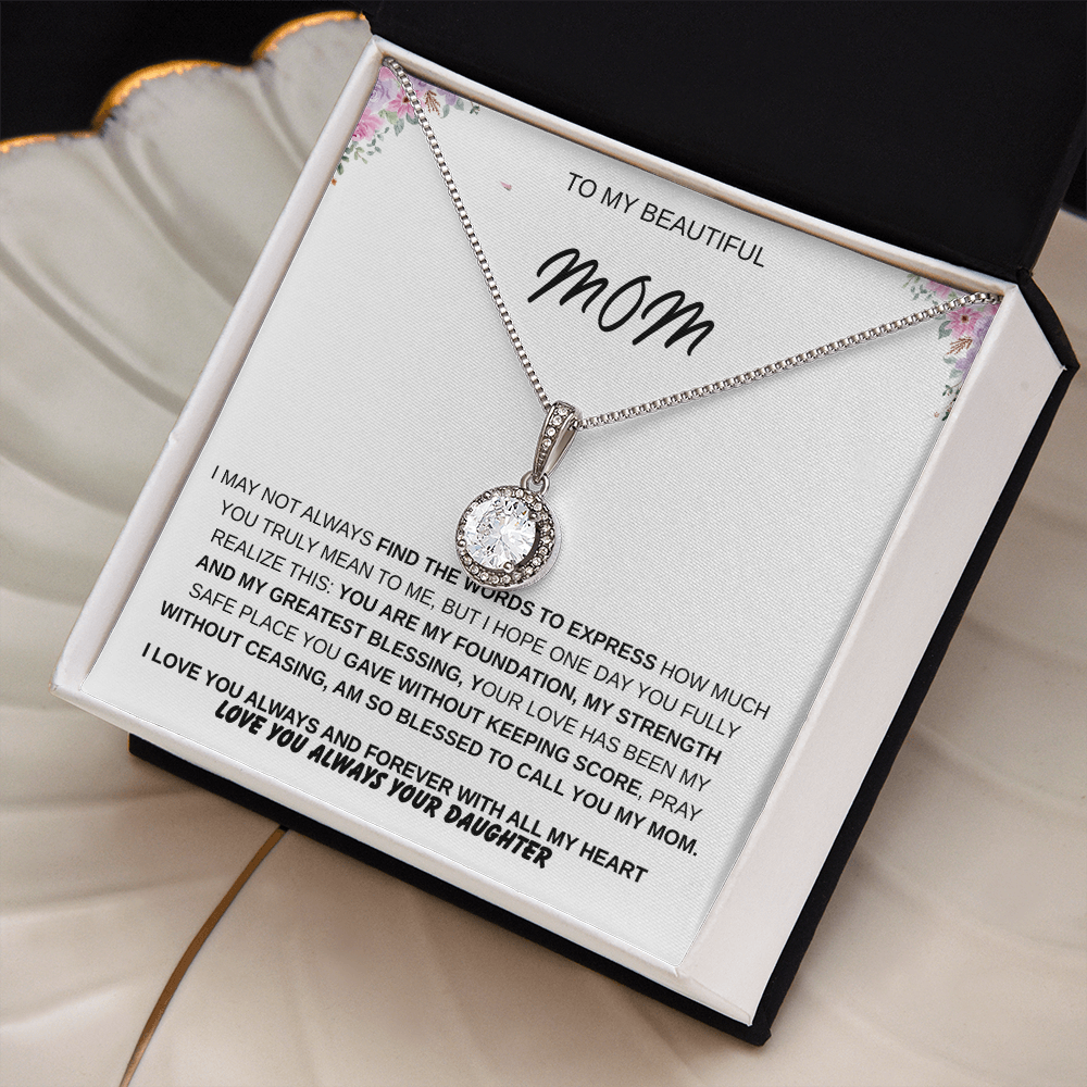 To My Mom – A Love That Lasts Forever | Meaningful Keepsake Gift