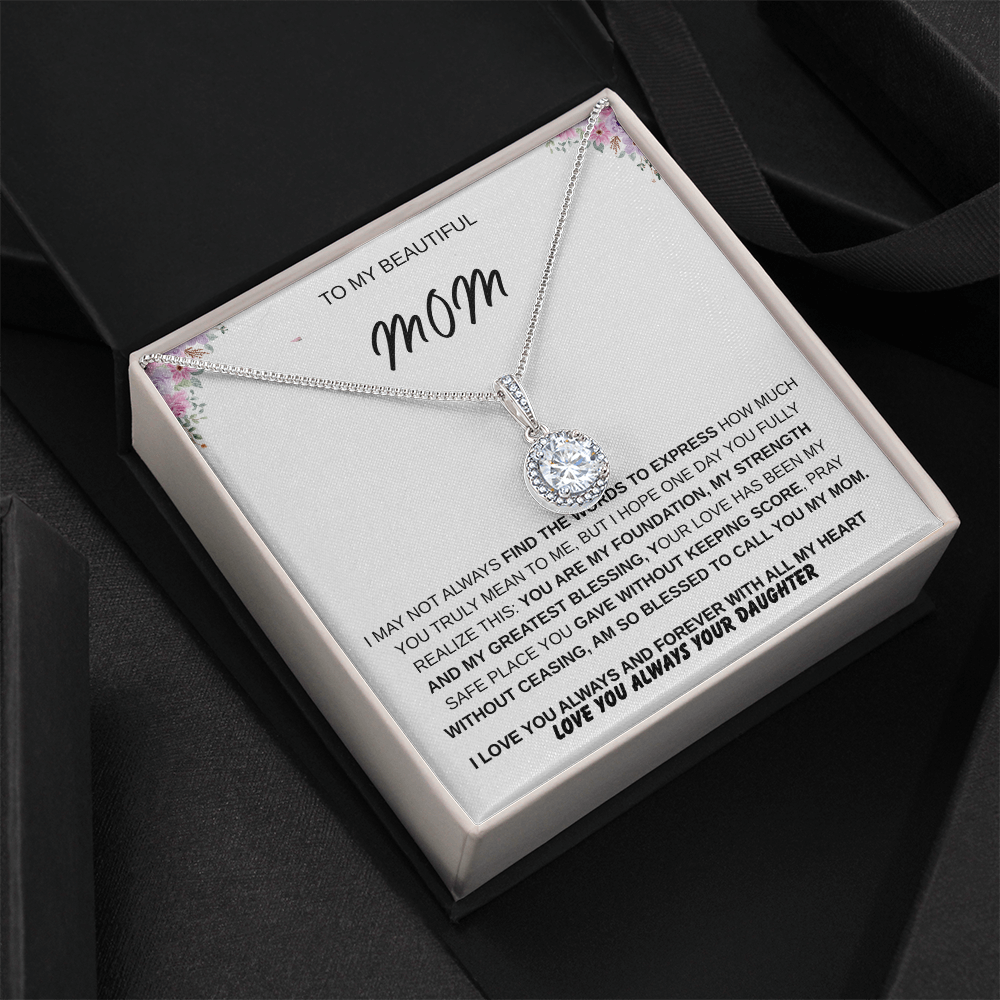 To My Mom – A Love That Lasts Forever | Meaningful Keepsake Gift