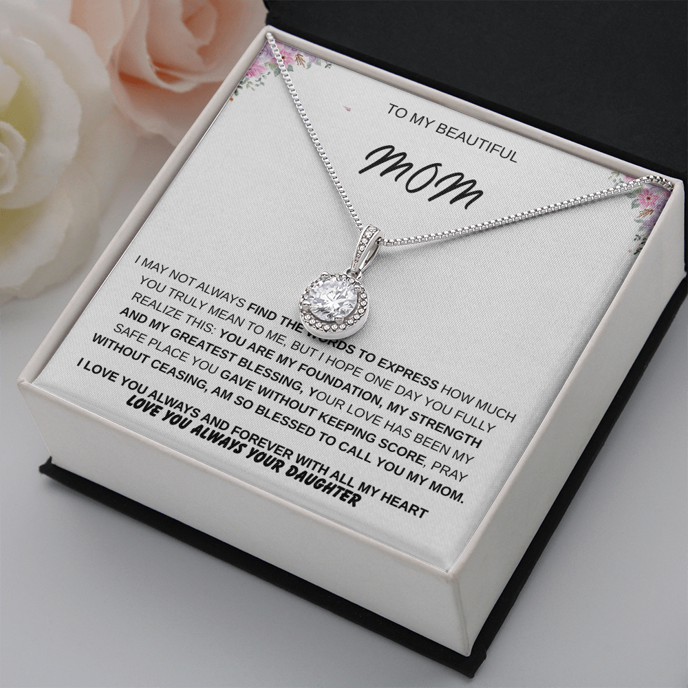To My Mom – A Love That Lasts Forever | Meaningful Keepsake Gift