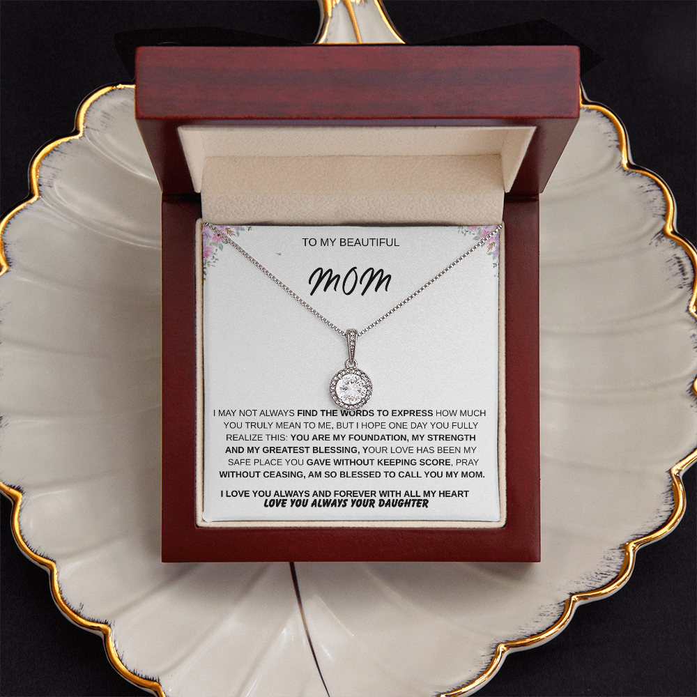 To My Mom – A Love That Lasts Forever | Meaningful Keepsake Gift
