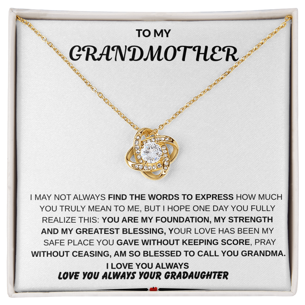 To My Grandmother – A Love That Lives Forever | Meaningful Keepsake Gift