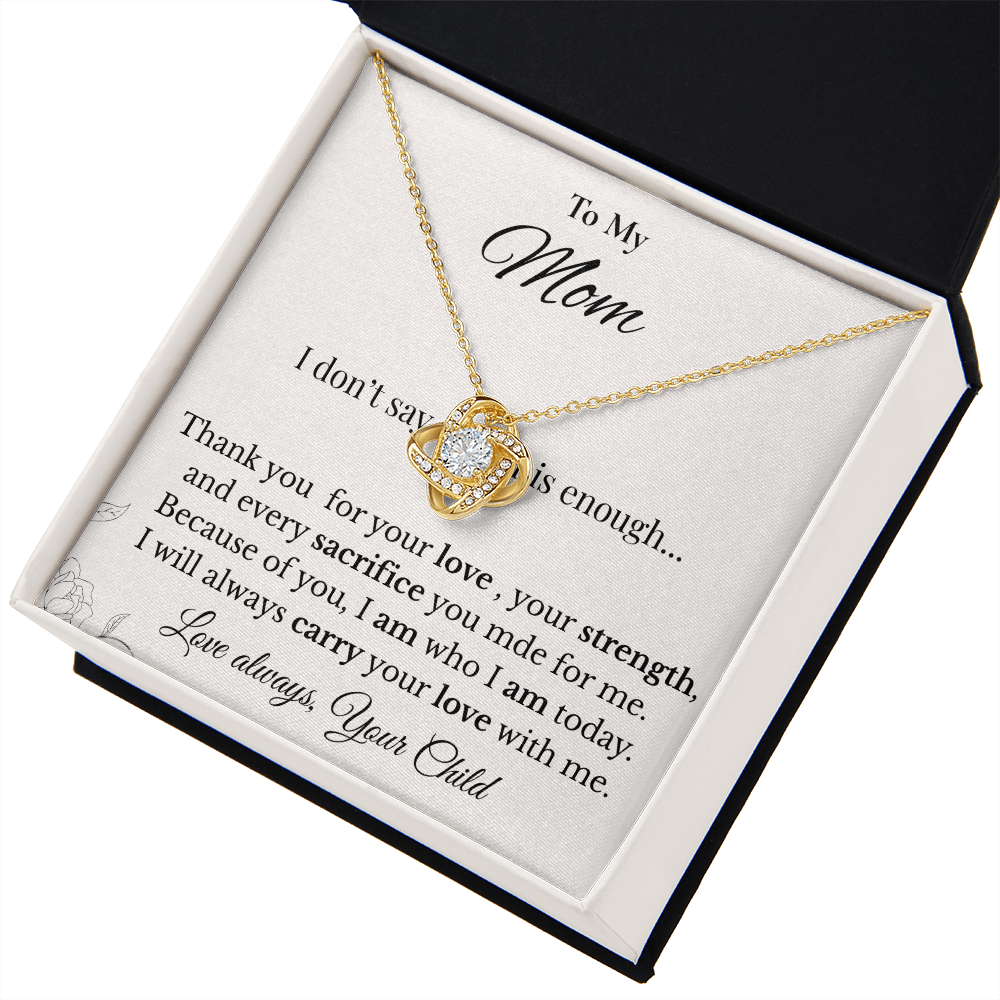 Thoughtful Gift for Mom Necklace