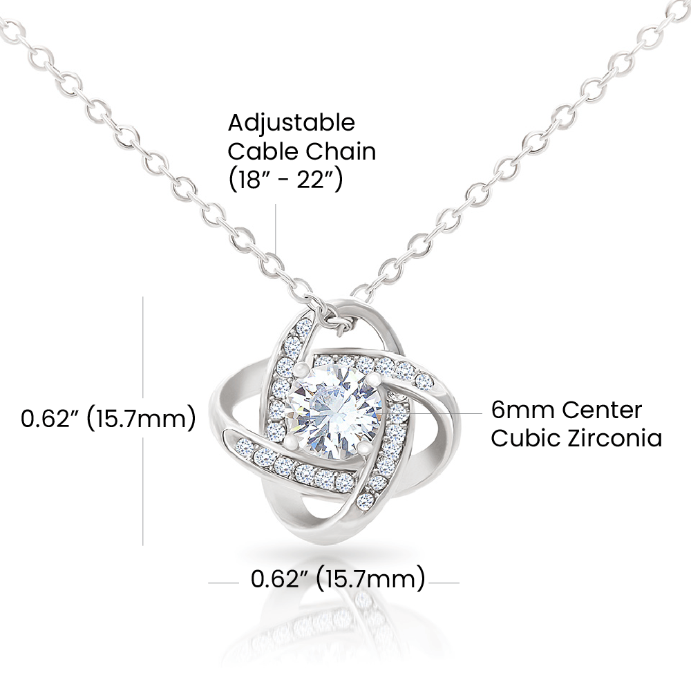 Premium Love Knot Necklace for Mother