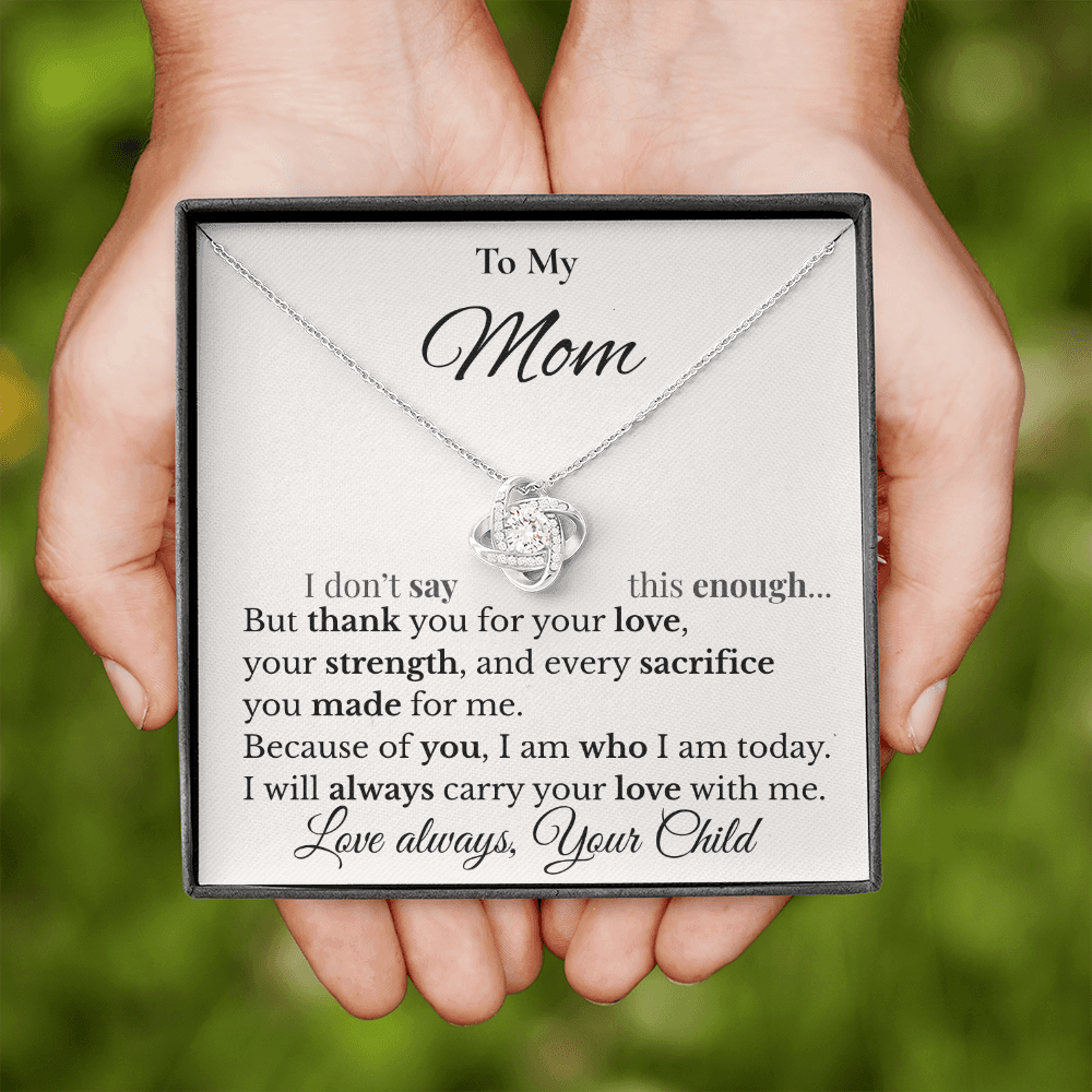 Sentimental Necklace for Mom from Daughter