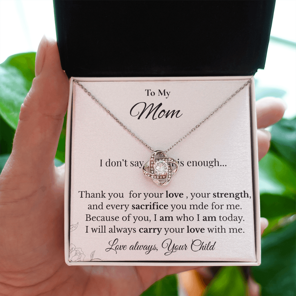 Sentimental Necklace for Mom