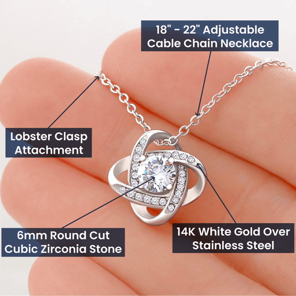 Beautiful Love Knot Jewelry for Mom
