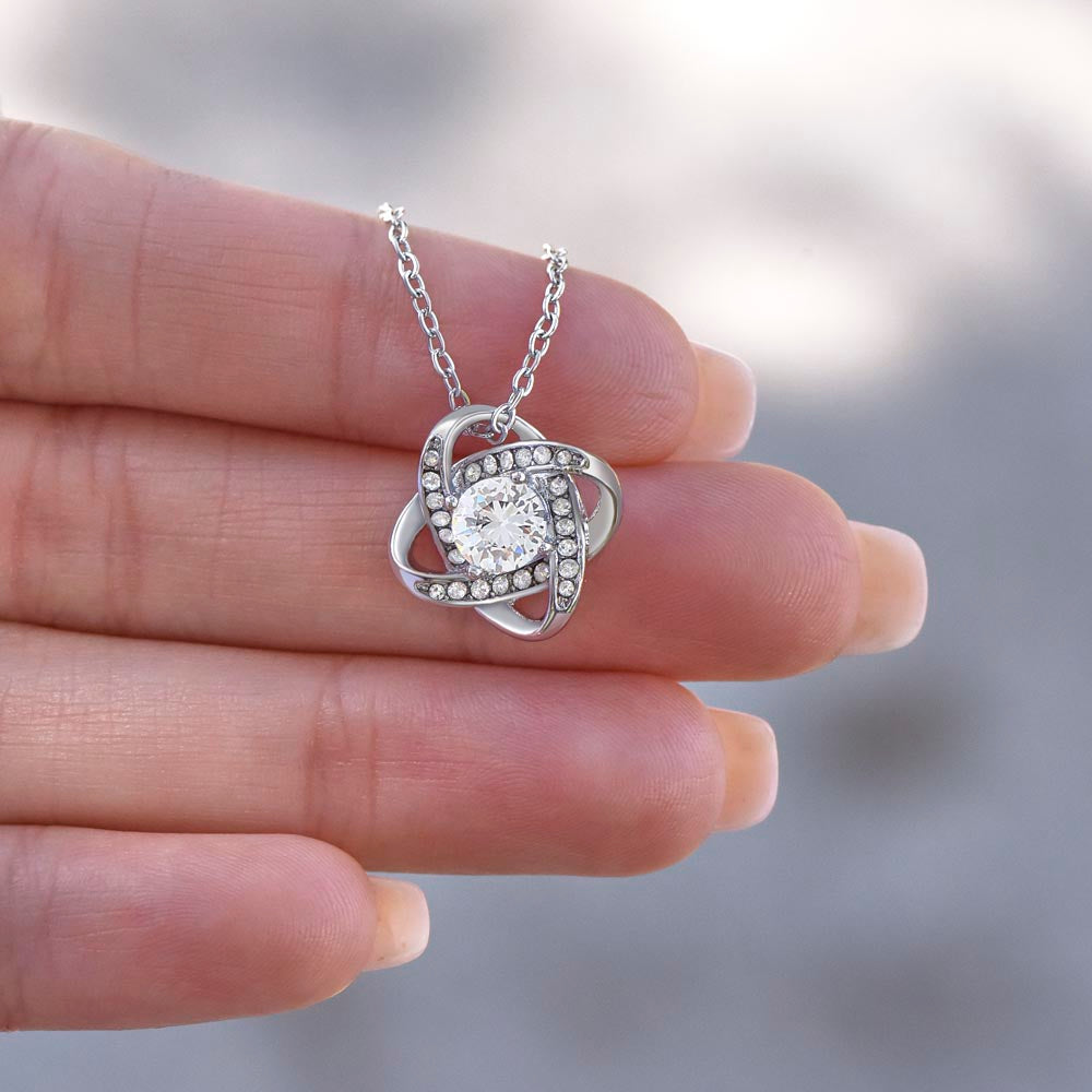 Love Knot Necklace | Daughter Birthday Gift from Mom