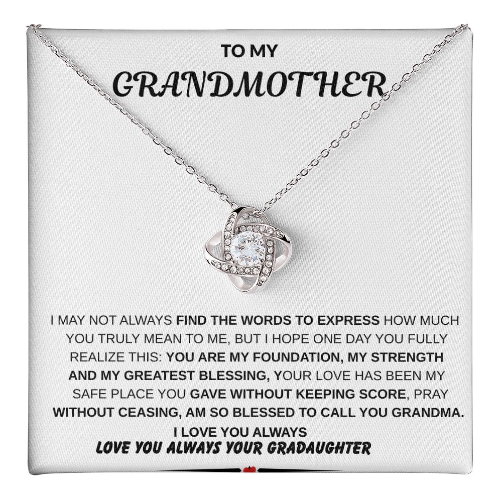 To My Grandmother – A Love That Lives Forever | Meaningful Keepsake Gift