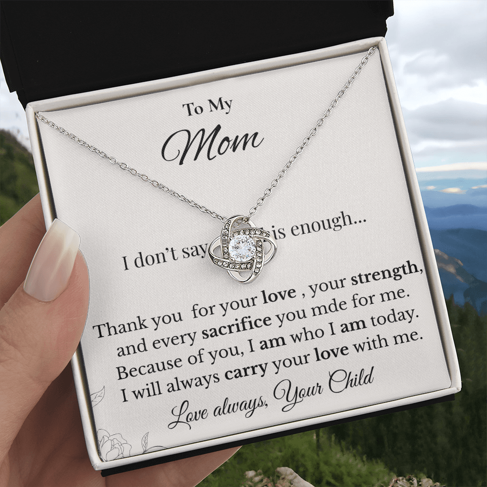 Heartfelt Gift Necklace for Mom