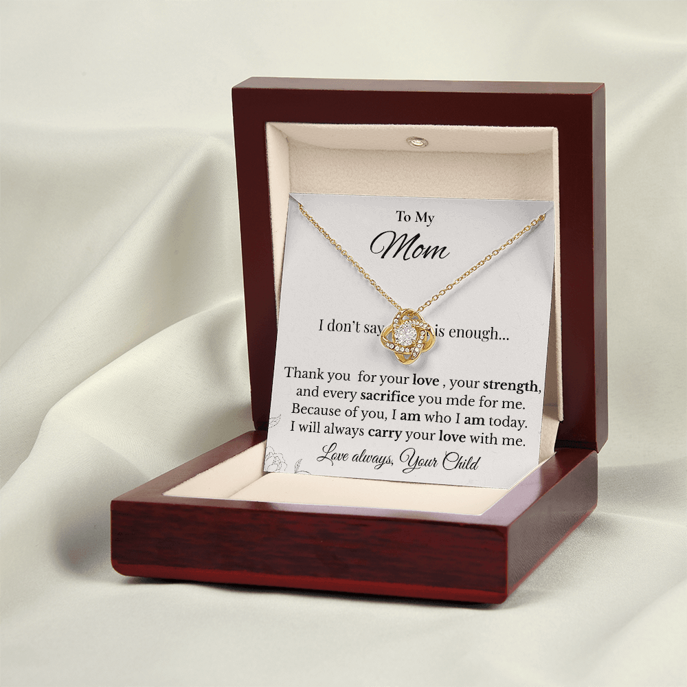 Meaningful Pendant Gift for Mom