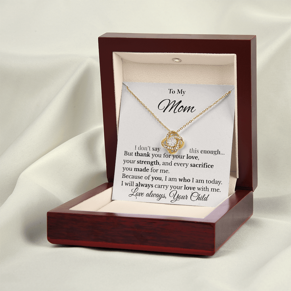 Birthday Gift Necklace for Mom from Daughter