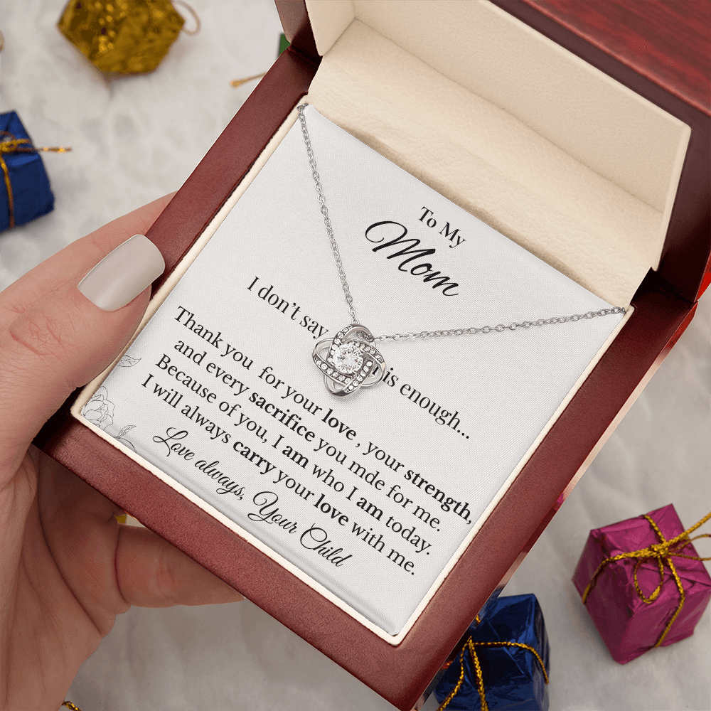 Luxury Love Knot Jewelry for Mother