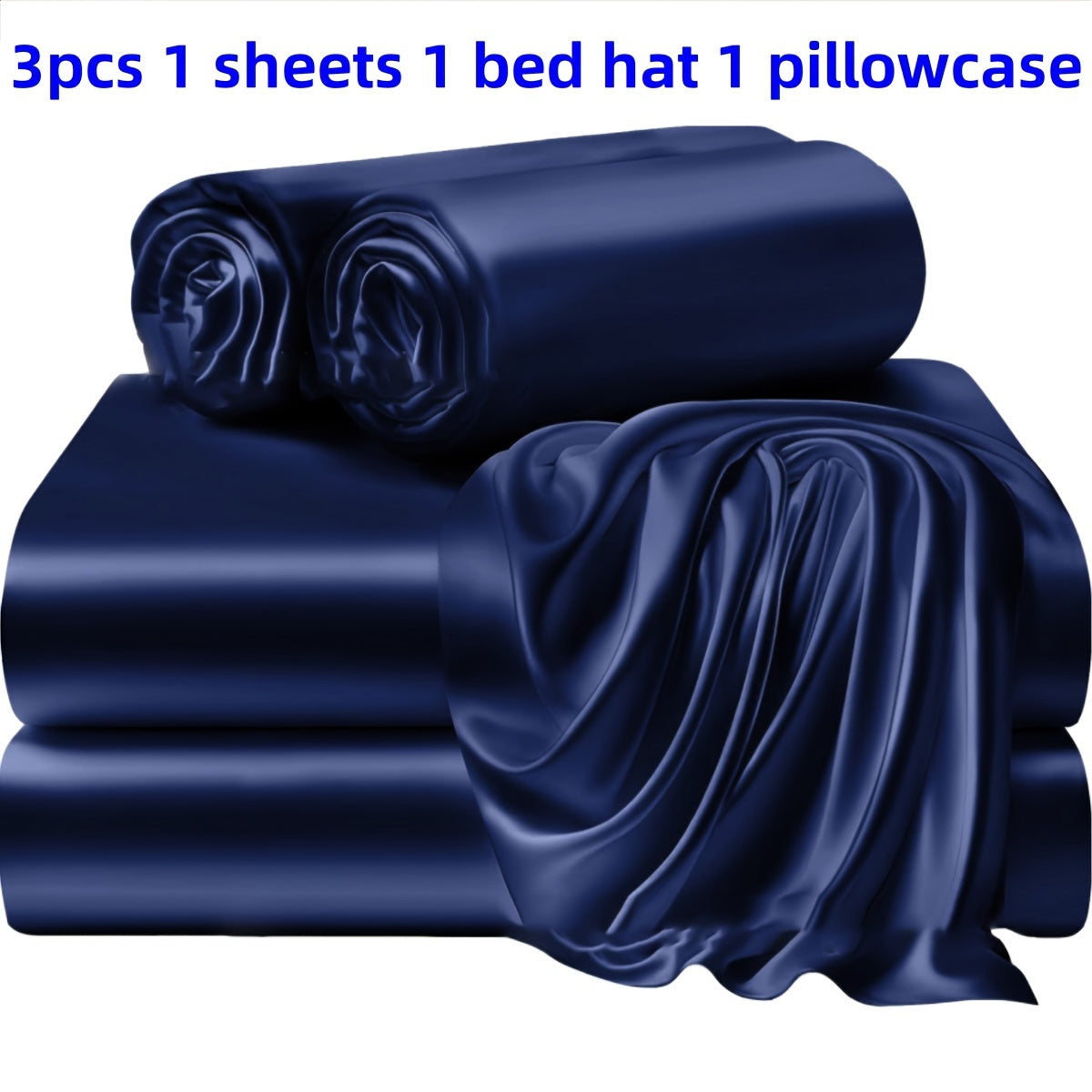 3/4 Pieces Of Solid Color Bed Sheets And Bed Skirts, 1/2 Pillowcases, A Set Of Three Or Four, Soft And Silky