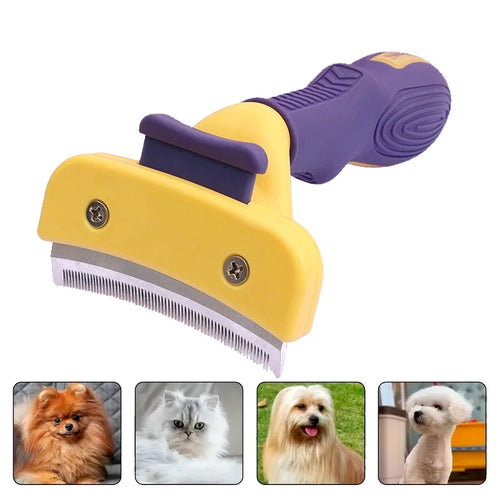 Dog or Cat Brush for Grooming Hair Hair Remover Knotting Comb Anti Lice