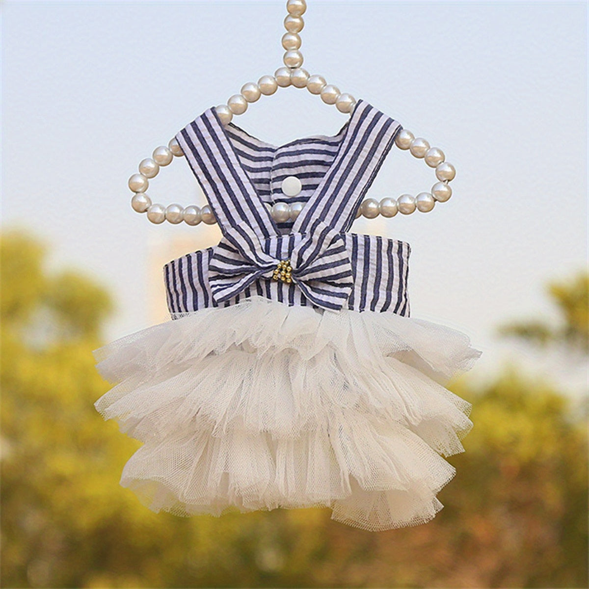 Luxury Princess Dog Dresses - Breathable Mesh, Bow-Tiful Tutus, Lace Skirts for Summer Stylish Pups!