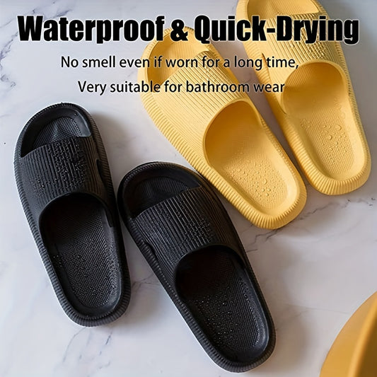 Comfort-Boosting Womens Sandals - Durable EVA, Indoor/Outdoor Versatility, Stylish Thick Sole Design