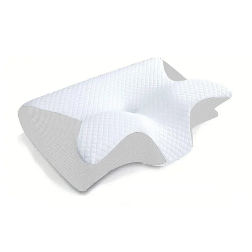 1pc Memory Foam Cervical Pillow, Ergonomic Contour Orthopedic Pillow for Neck Pain, Contoured Support helps with Neck pain